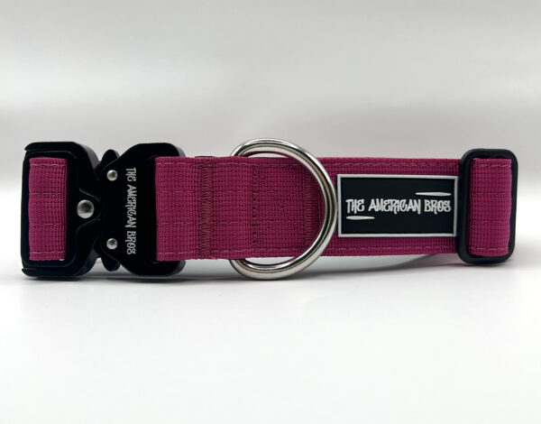 collar para perro rosa