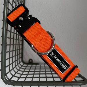 Collar naranja para perros