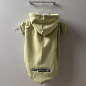 sudadera para perro verde