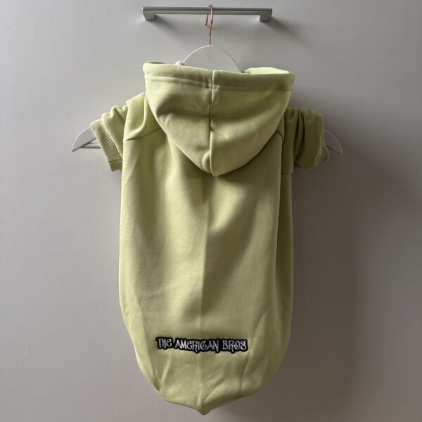 sudadera para perro verde